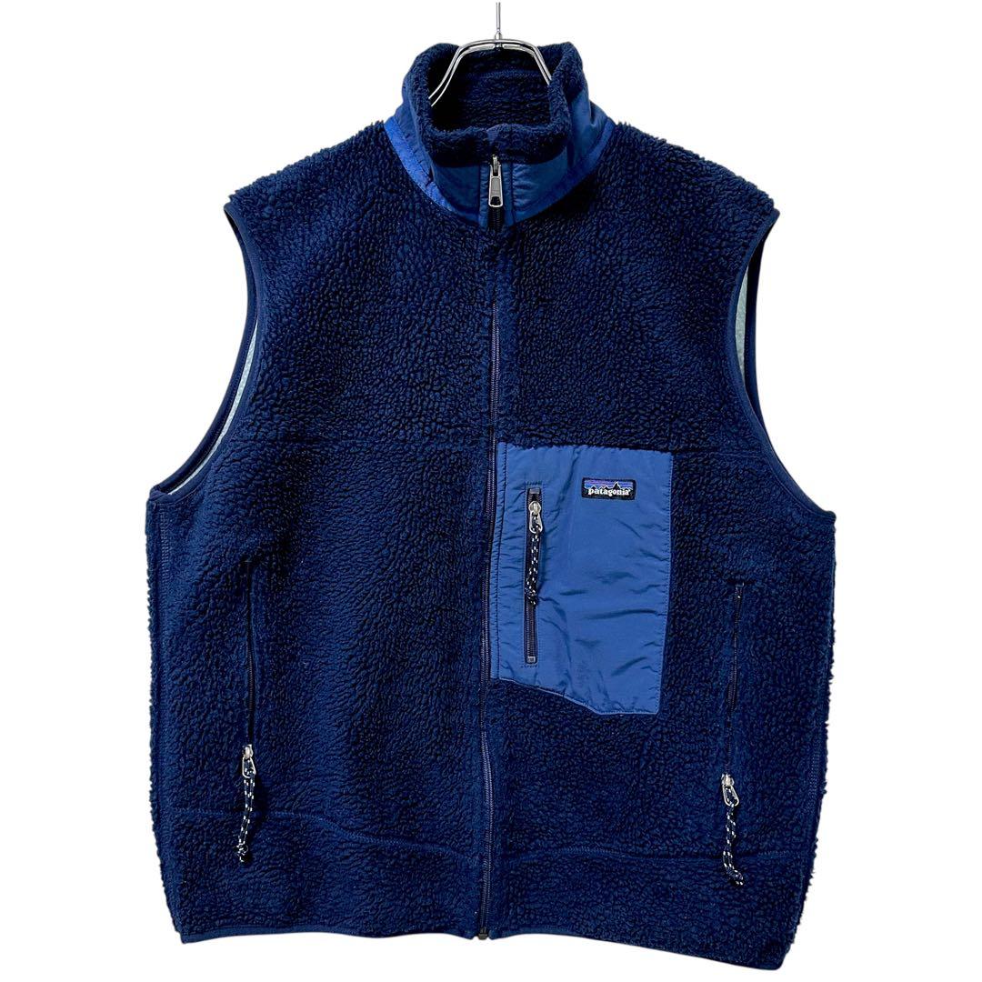 patagonia パタゴニア レトロX ベスト USA製 99年製 ネイビー
