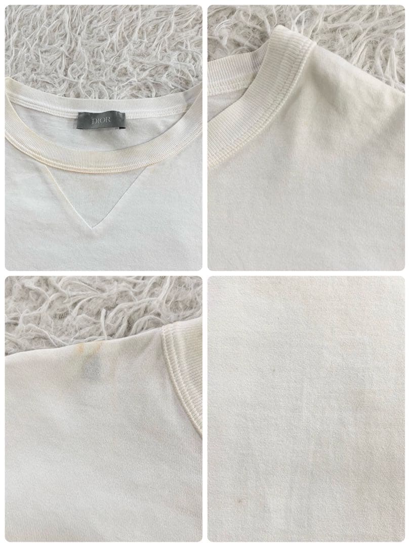 現行タグ　ディオールオム　エンブロイダリー　ロゴ　半袖Tシャツ　Dior