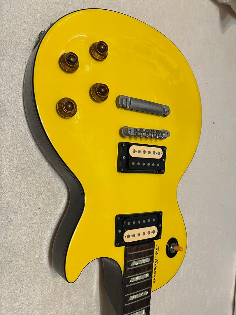 Gibson Tak Matsumoto Les Paul キャナリーイエロー