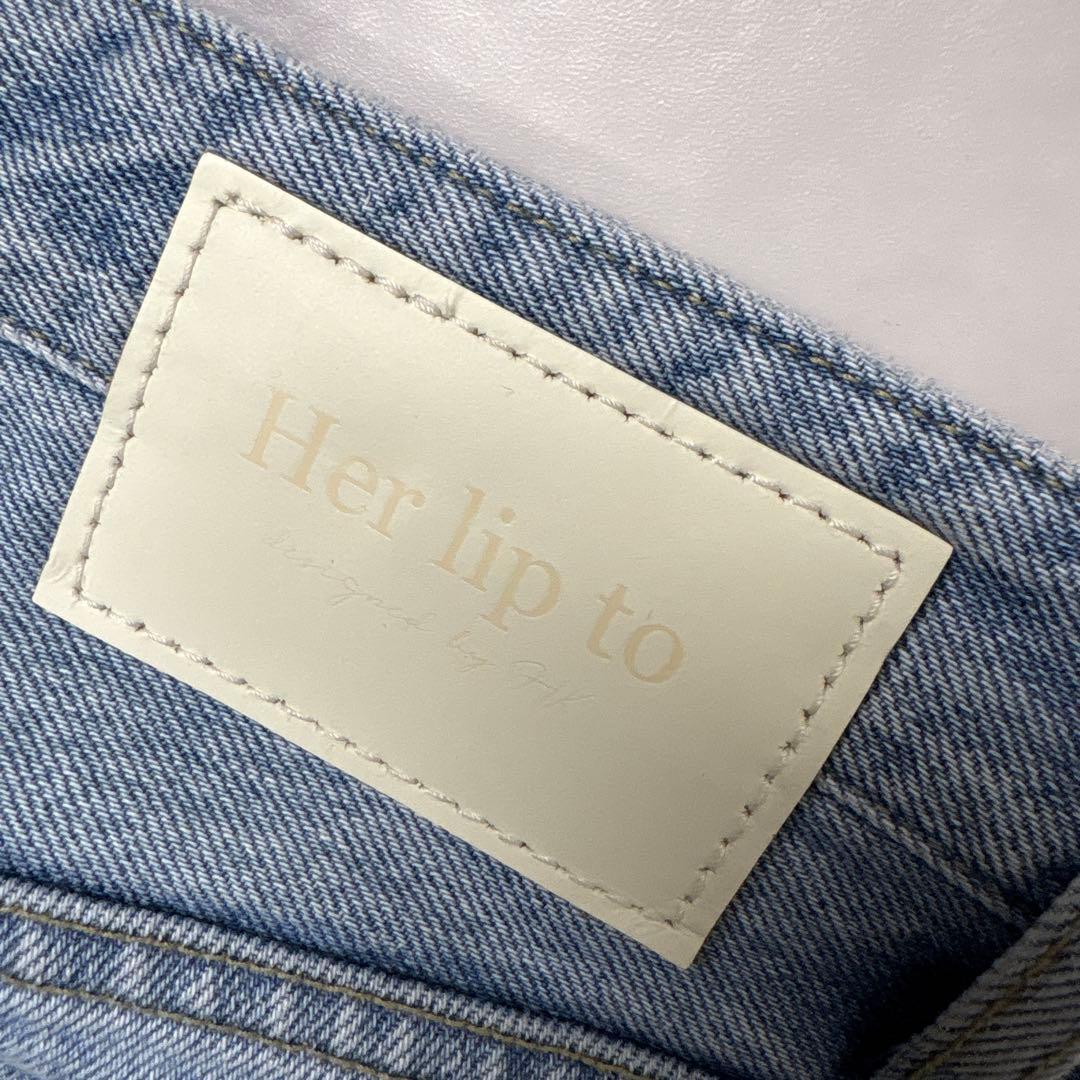 【極美品】Her lip to Tokyo High Rise Jeans 25