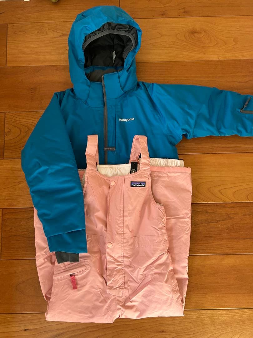 patagonia 子供用スキーウェアXS5-6
