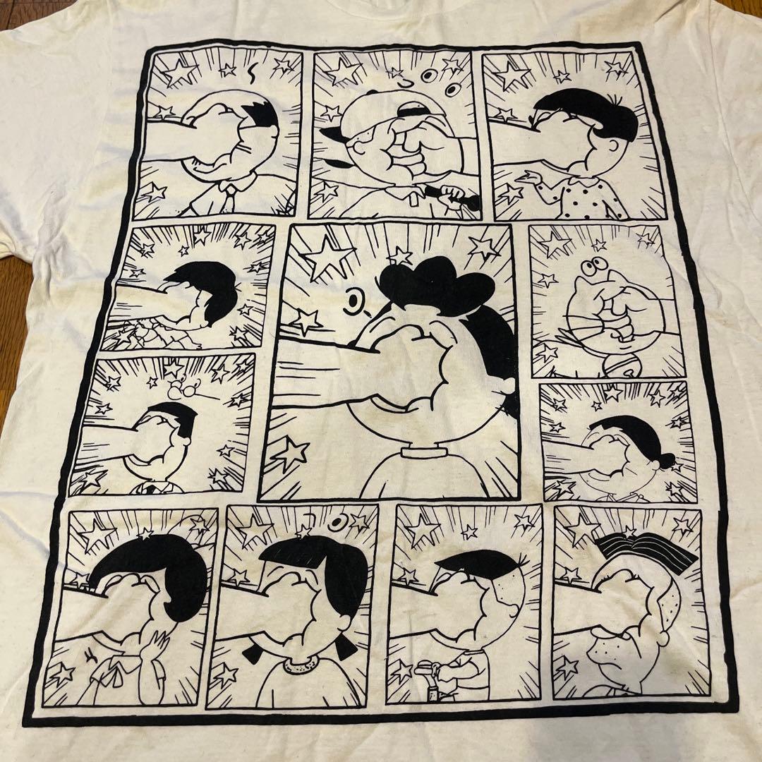 ウンコリン　うんこりん　サザエさんパンチTシャツ　XL