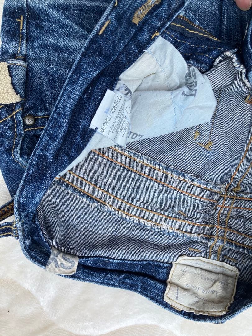 LOLITA JEANS　奈良美智　ジーパン　デニム　刺繍
