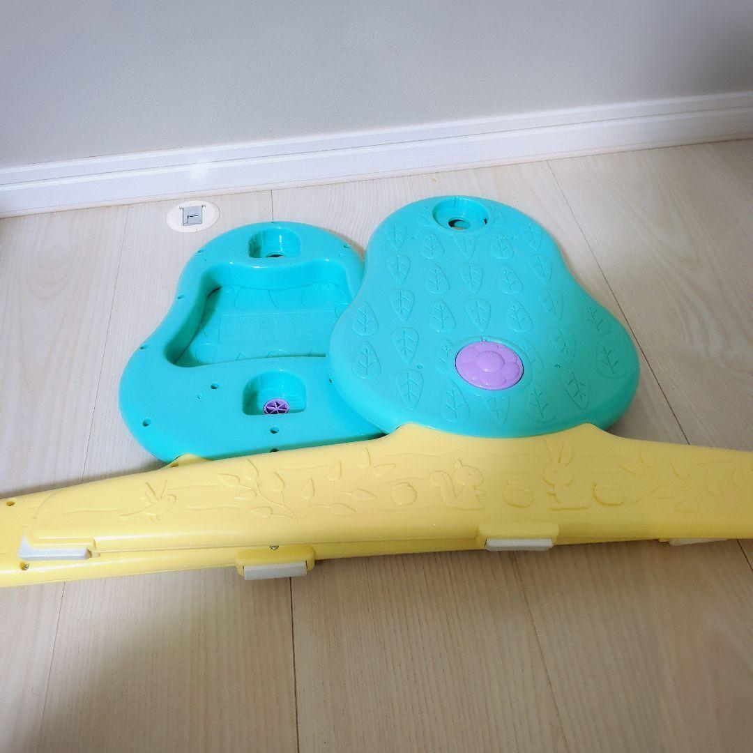 【極美品】えらべる回転6ＷＡＹジムにへんしんメリー プーメリー くまのプーさん