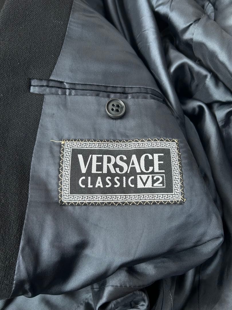 90s VERSACE CLASSIC V2 テーラードジャケット 48