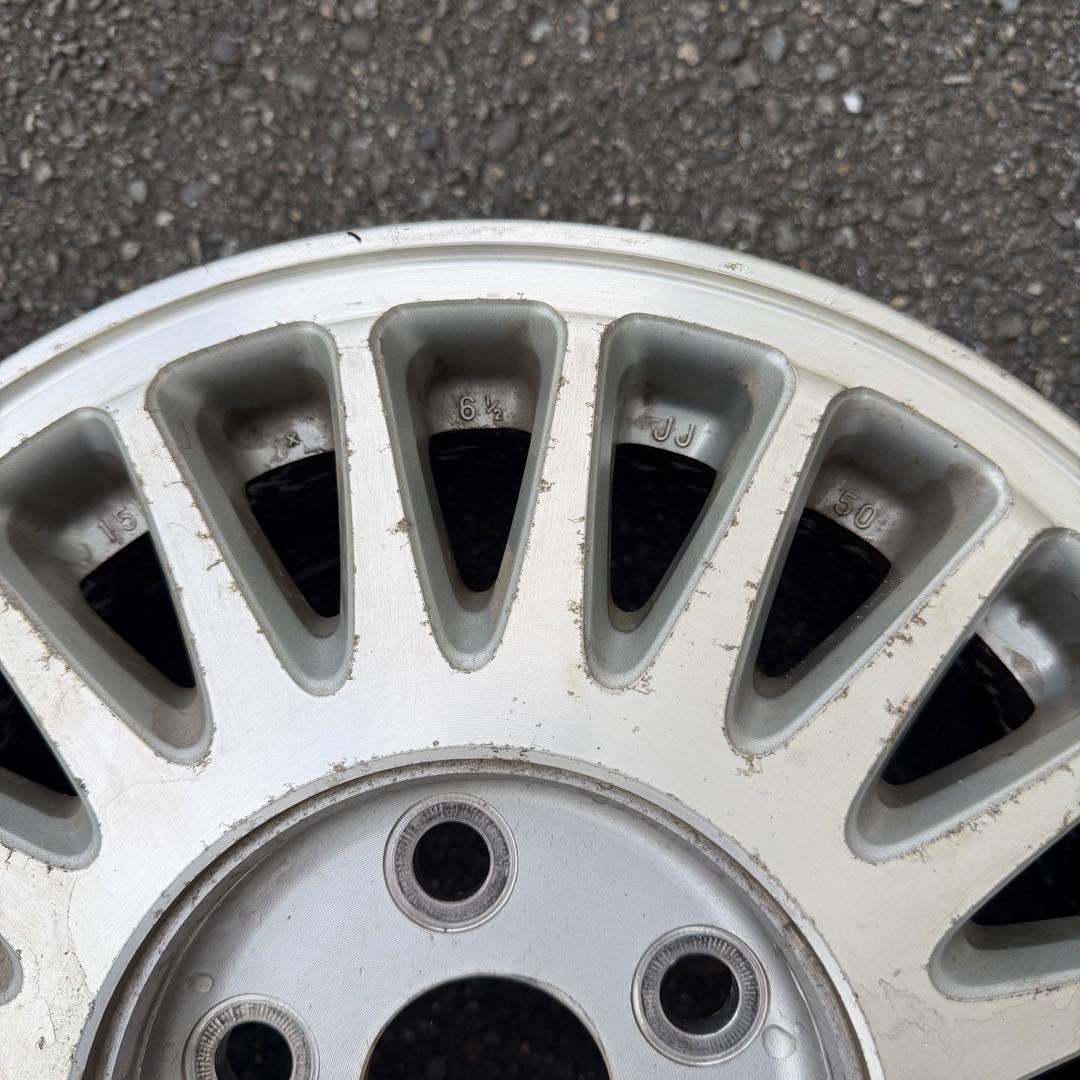 【送料無料】15×6.5J+50 5H 114.3 クラウン純正ホイール