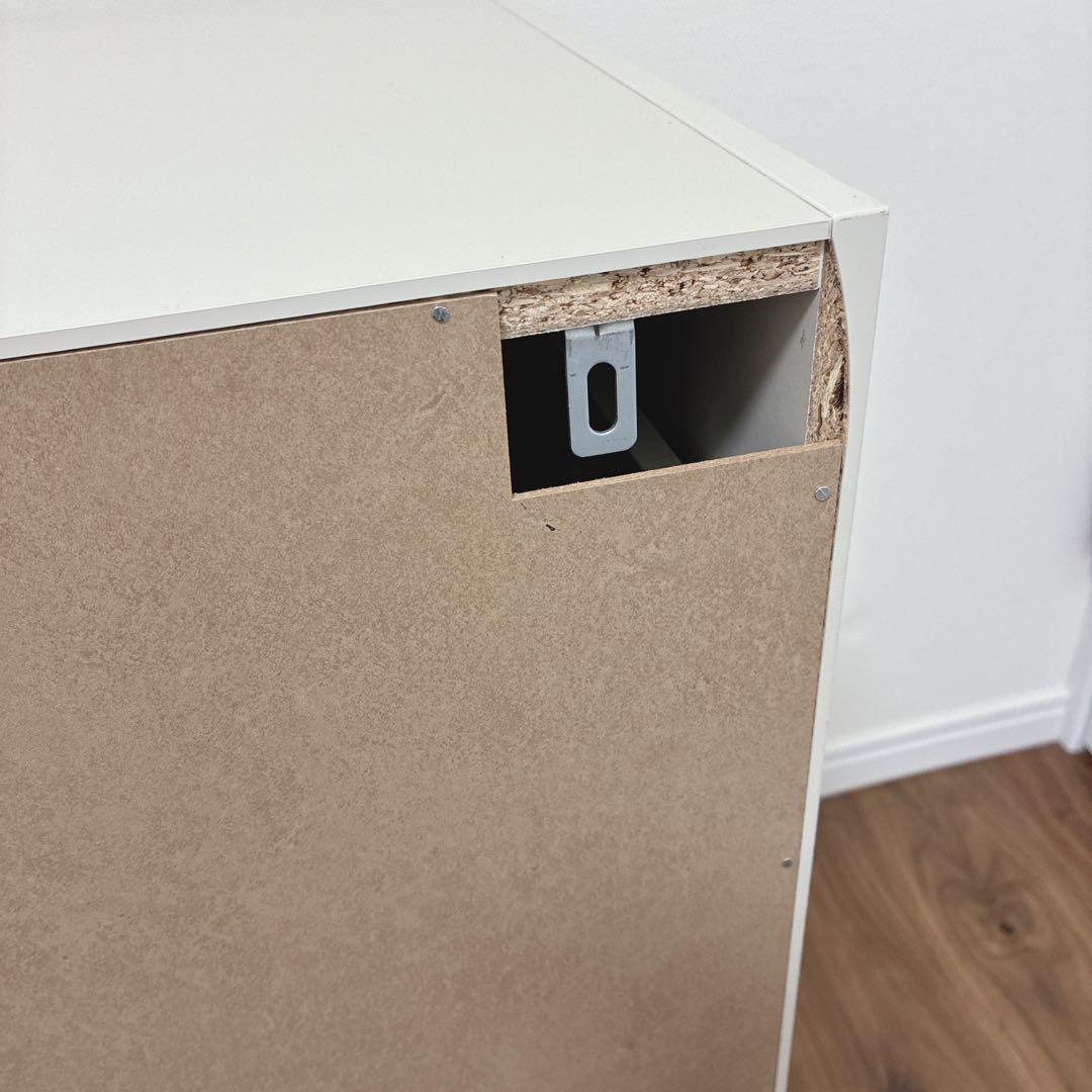 【完成品】IKEA GURSKEN グールスケン 3段チェスト ライトベージュ