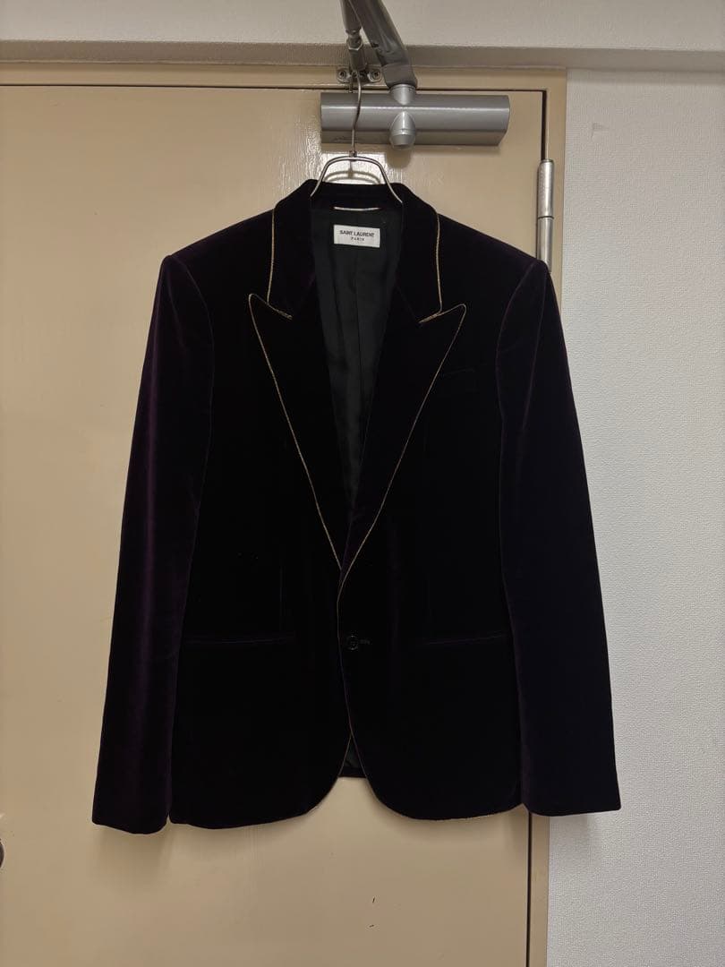 SAINT LAURENT PARIS（サンローラン パリ）ベルベットテーラード