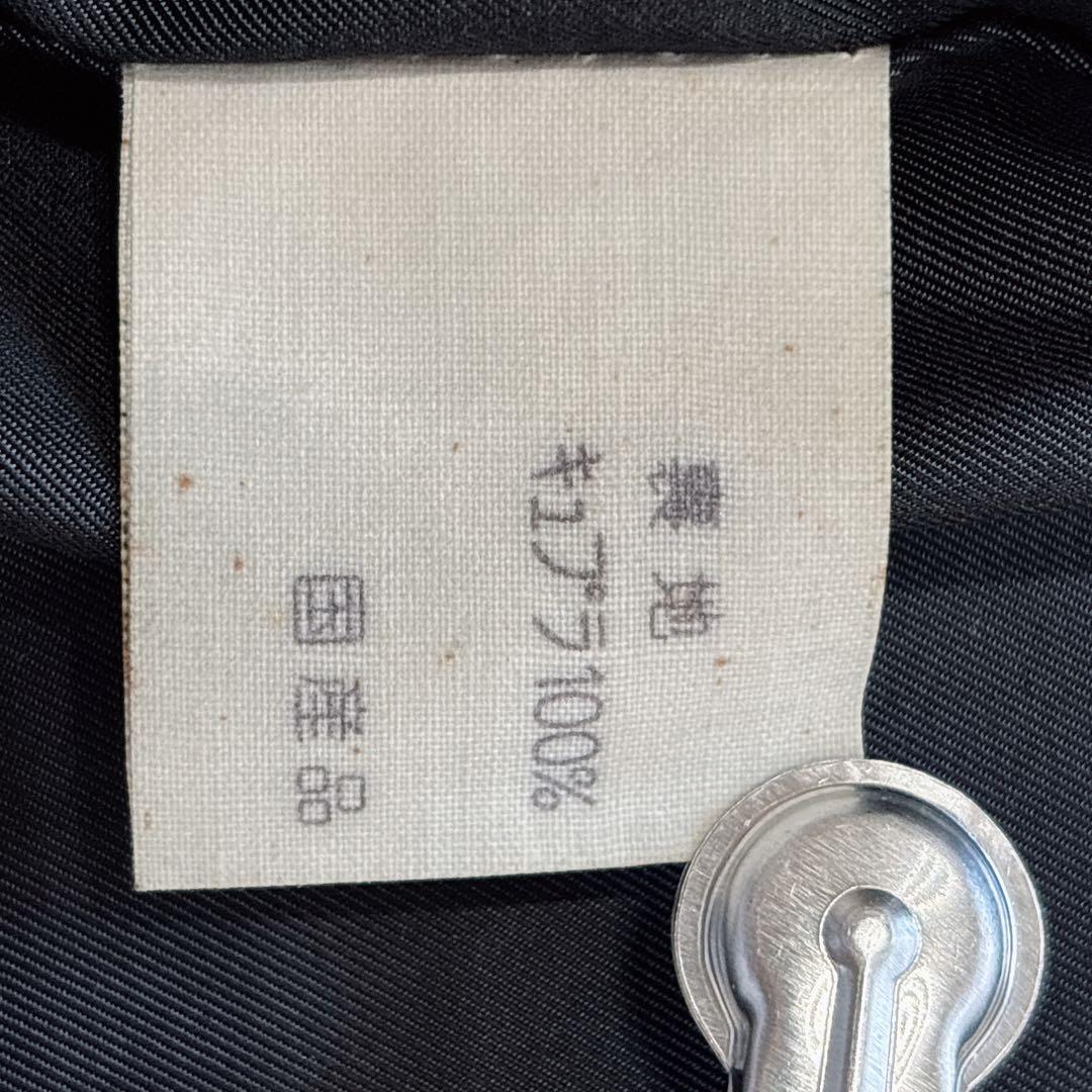 ANGEL LEATHER 日本製　リアルファー　レザー ロングコート ベルト付