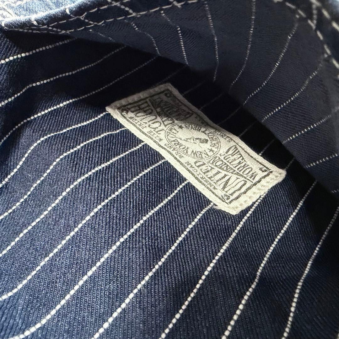 ま*も様 【schott】Old denim hickory vest