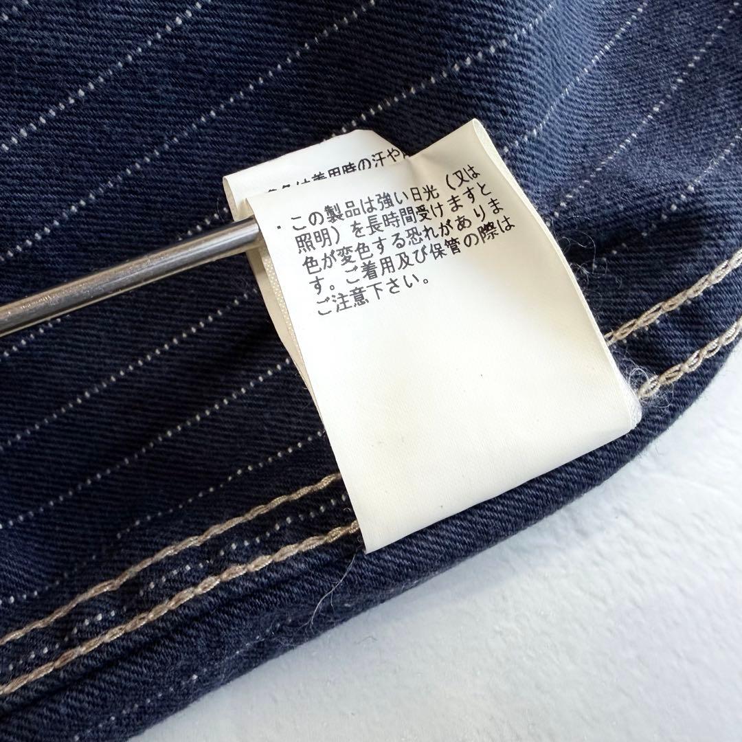 ま*も様 【schott】Old denim hickory vest
