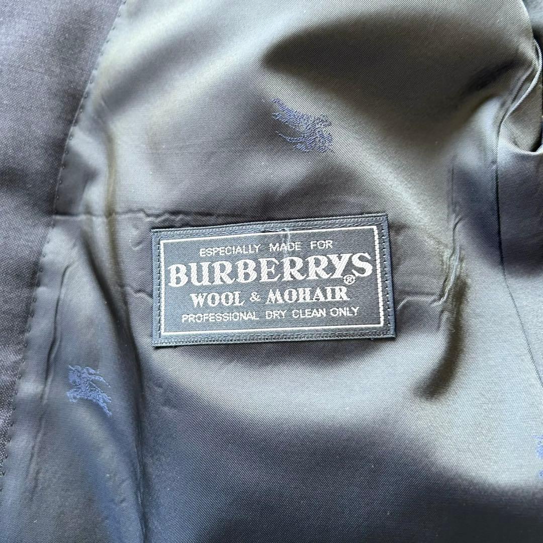 BURBERRY バーバリー　紺ブレ　テーラードジャケット　金ボタン　M相当
