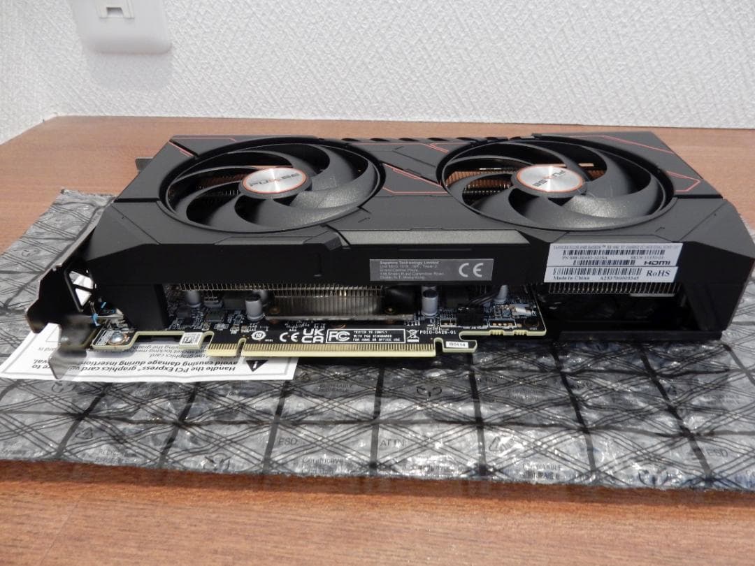 グラフィックボード・グラボ・ビデオカード SAPPHIRE Radeon RX 9060 XT 16GB