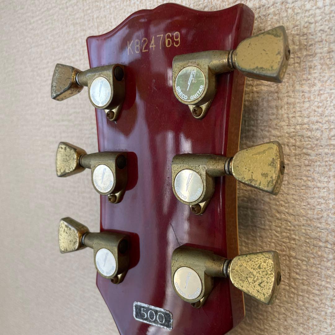 グレコ エレキギター レスポールタイプ EG500カスタム