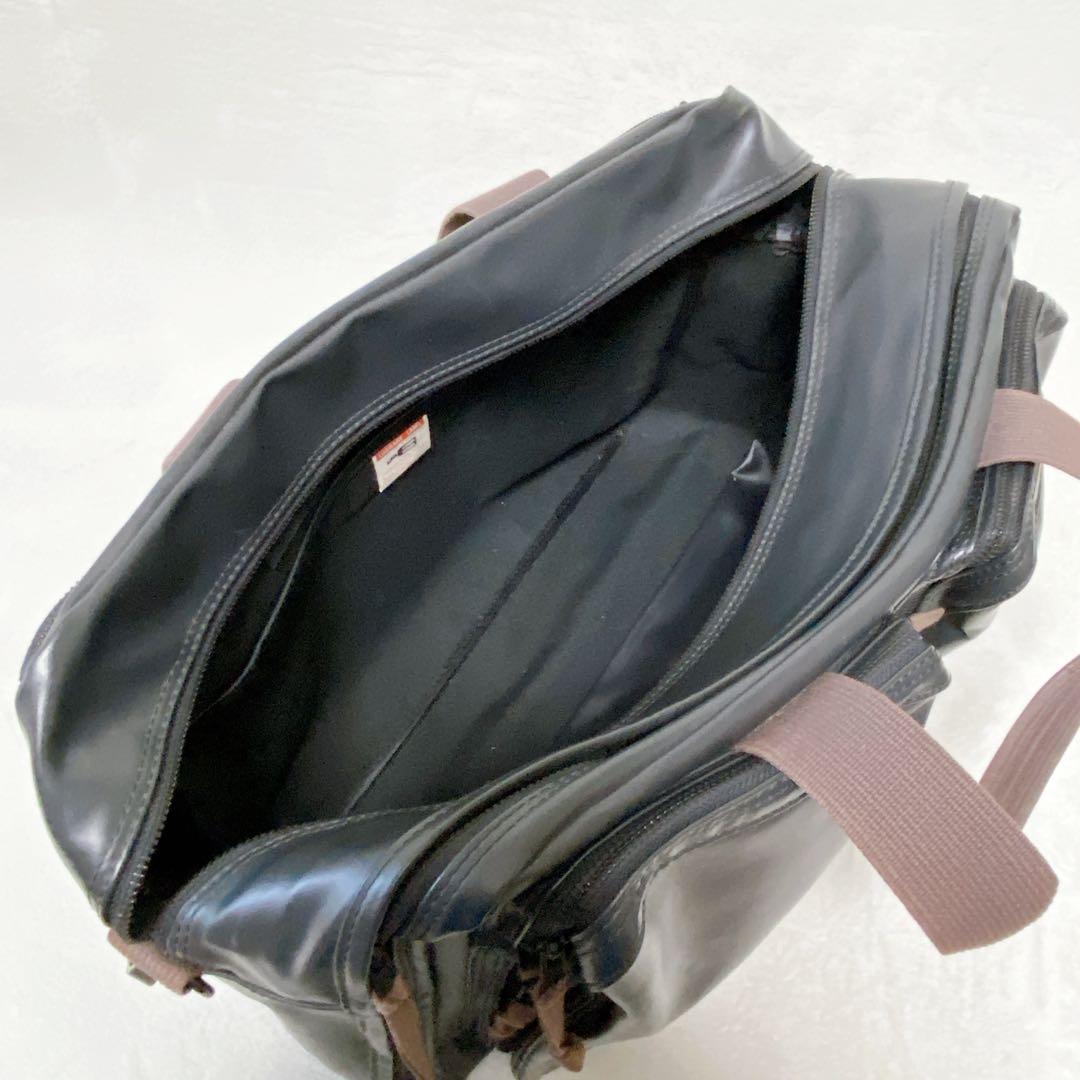 希少　LUGGAGELABEL　 2WAYオーバーナイター　赤バッテン　山口タグ