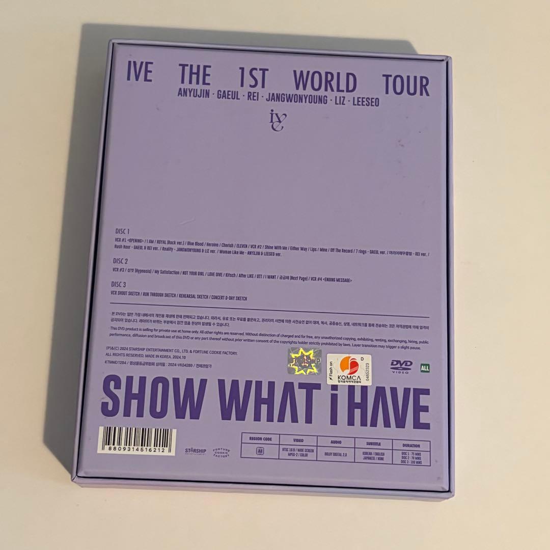 IVE IVE ワルツ SHOW WHAT i HAVE ライブ DVD
