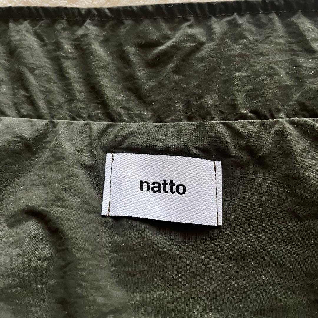 natto ハイクオリティオーバーサイズミリタリーモッズコートm-65