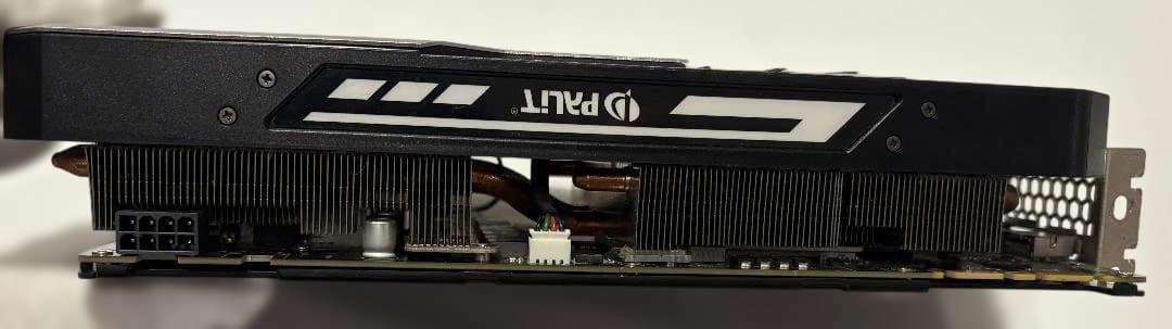 GTX1070 8GB Palit JetStream 起動確認 現状品
