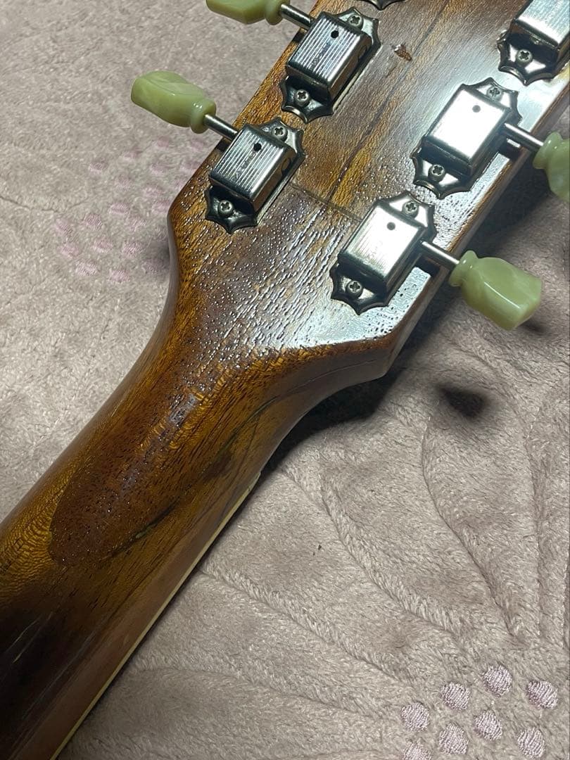 ギター Navigator N-LP Figured Maple Lemon Drop