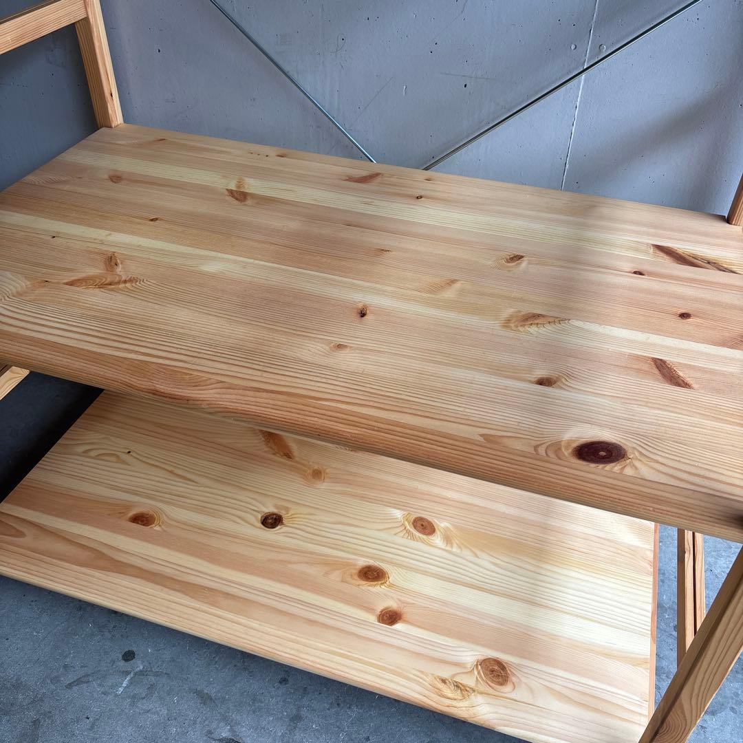 美品★無印 パイン材ユニットシェルフ・ワードローブ