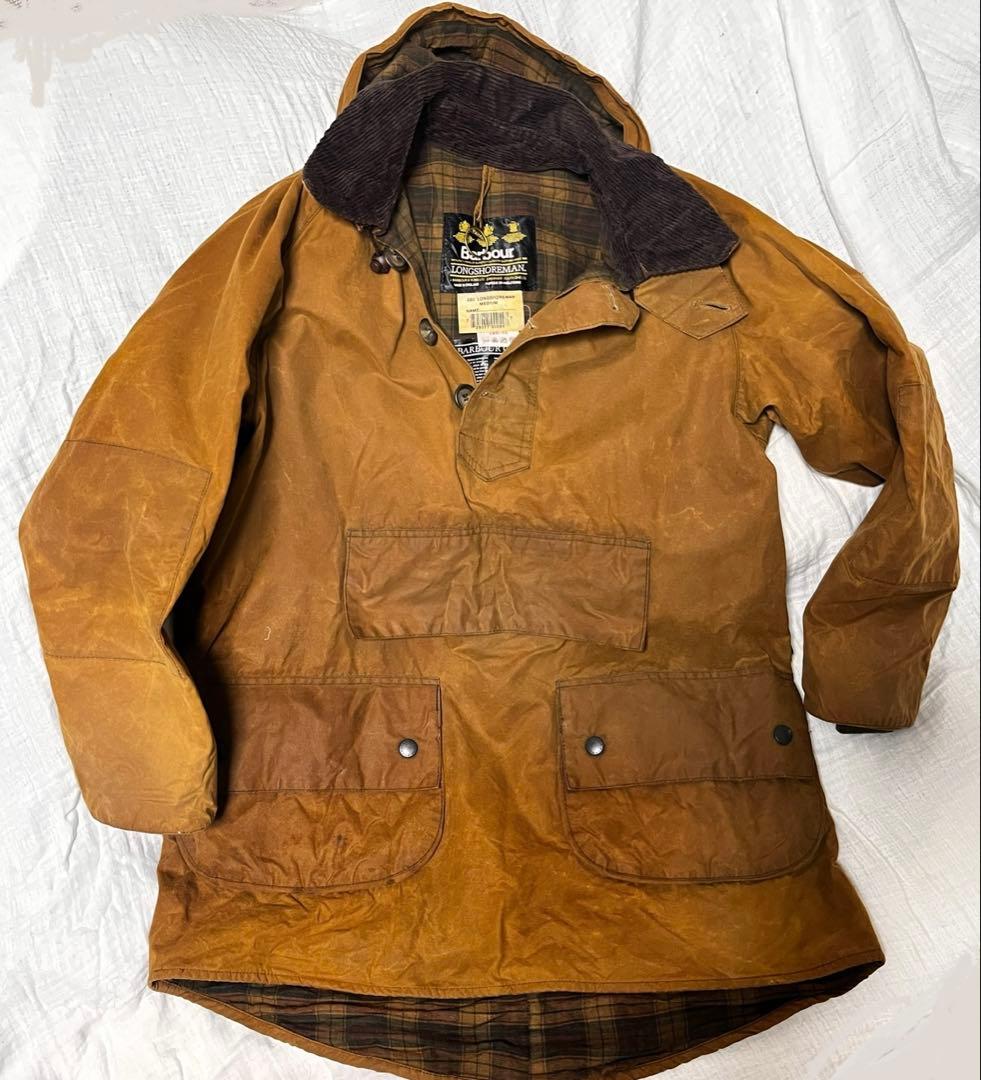 【ミントコンディション】90s barbour long shoreman
