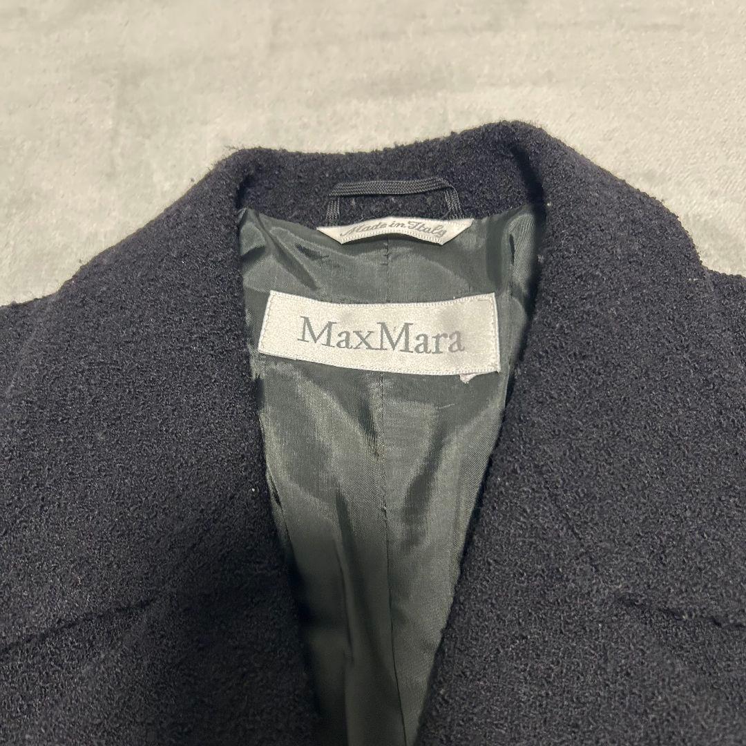 希少✨️MaxMara 白タグ ヴァージンウール ジャケット 44 大きいサイズ