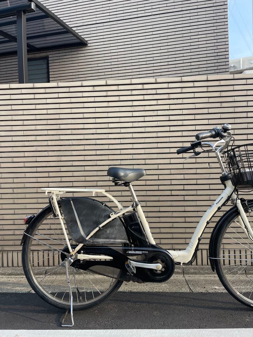 アイボリー パナソニック電動アシスト自転車 シティタイプ26CPTR34