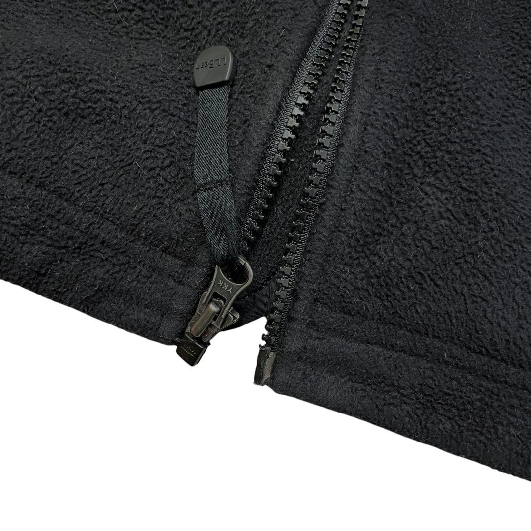 【美品】L.L.Bean エルエルビーン 00s フリースベスト ドローコード付