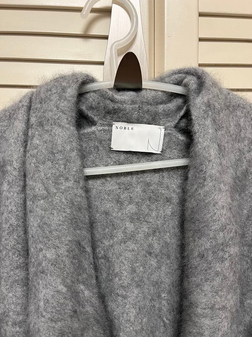 【極美品】Noble フォックスファーカーディガン