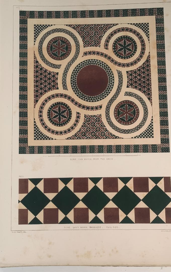 洋書 The Geometrical Mosaic of the Middle Age