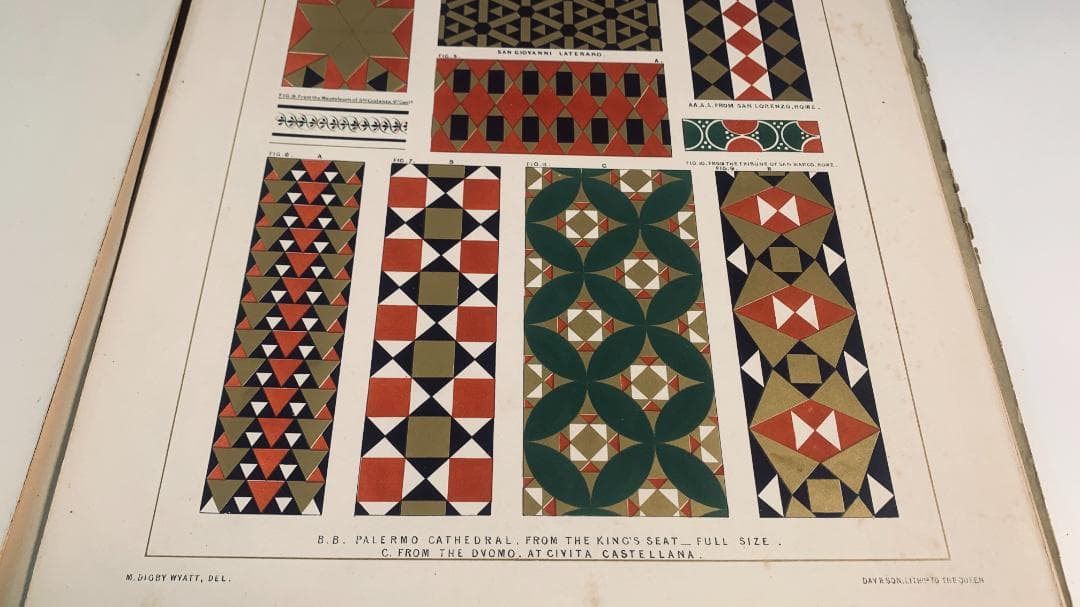 洋書 The Geometrical Mosaic of the Middle Age