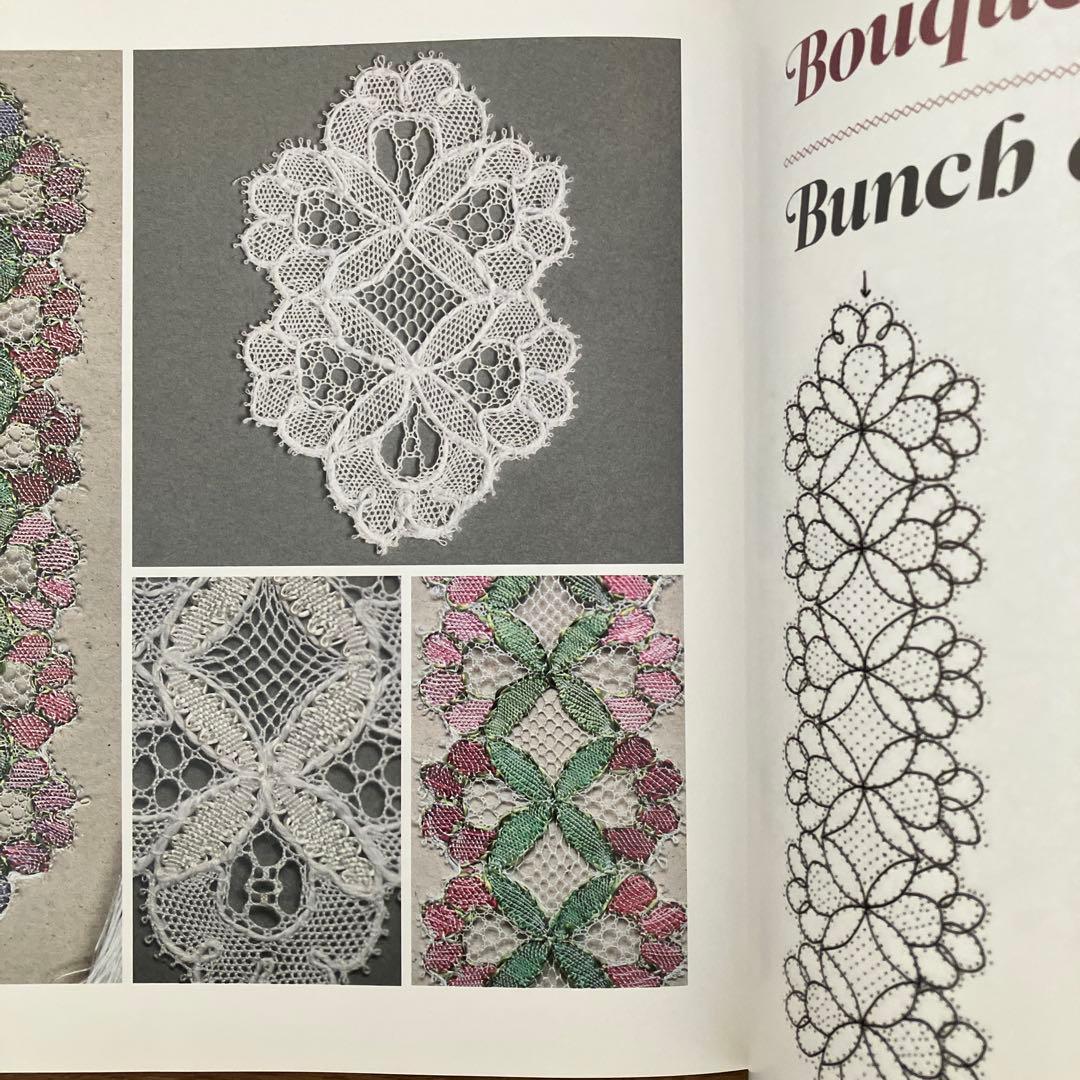 ボビンレース　ノルマンディレース教本Dentelle de Normandie