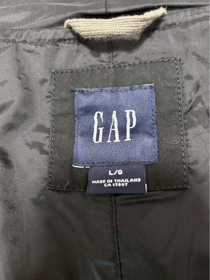 Y2K オールドギャップ GAP モッズコート 鬼ファー ボアライナー付き L