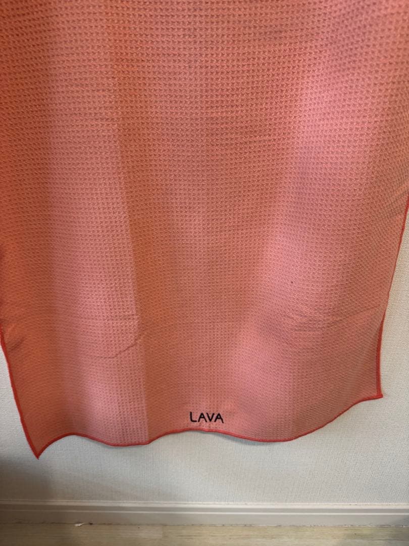 LAVA ピンク ヨガマット、ヨガラグ