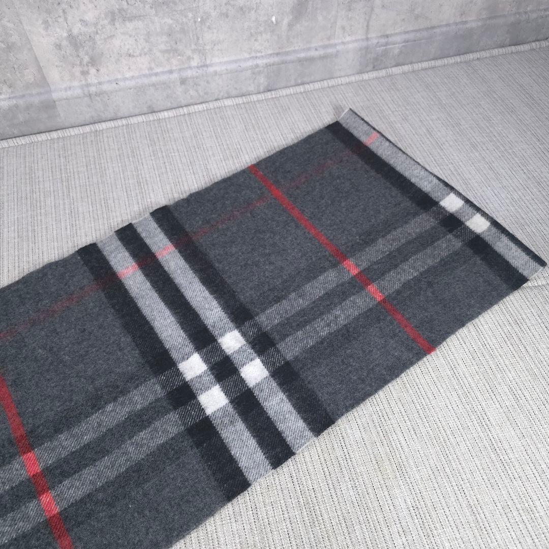 美品　BURBERRY　バーバリー　ノバチェック　カシミヤ　マフラー　100％