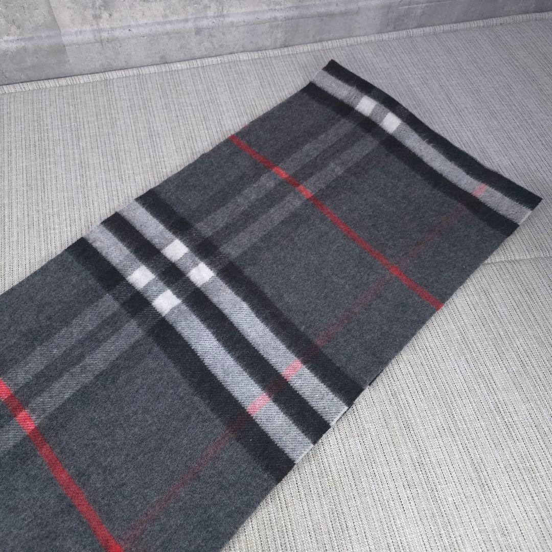 美品　BURBERRY　バーバリー　ノバチェック　カシミヤ　マフラー　100％
