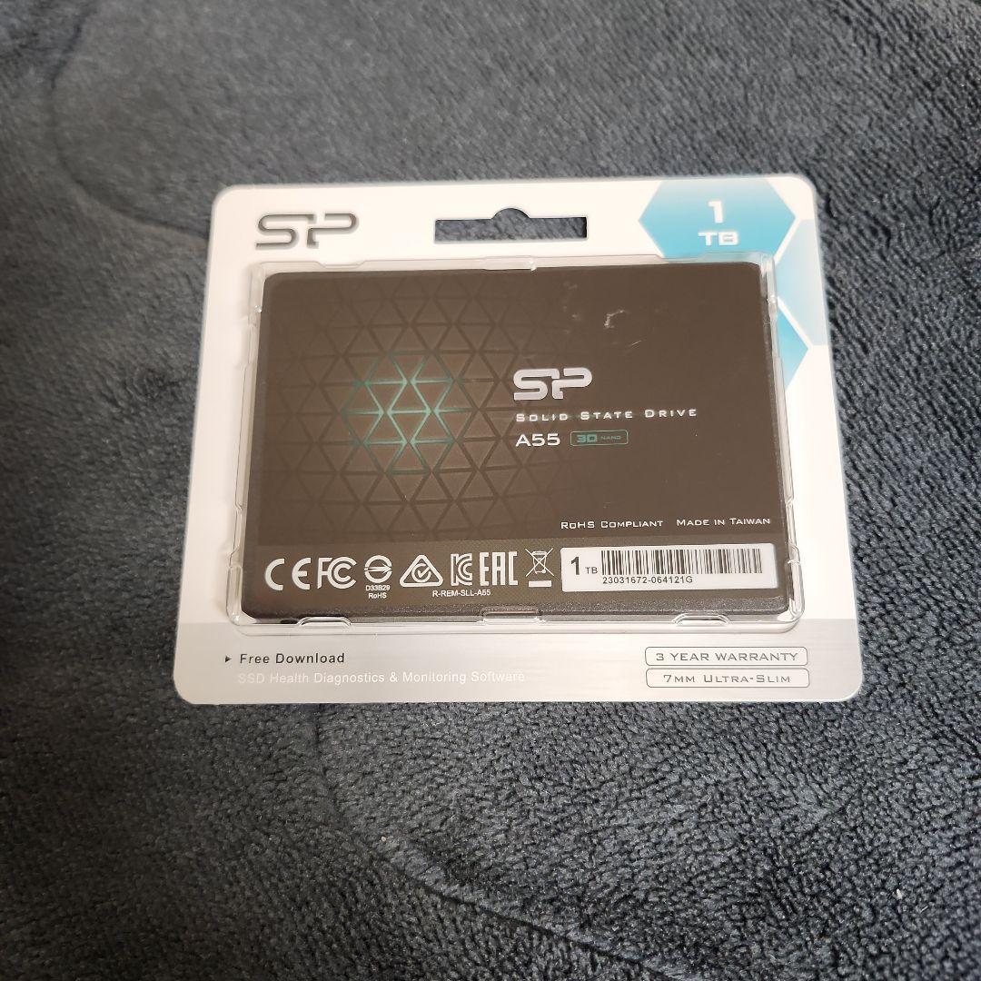 シリコンパワー SSD 1TB 3D NAND採用 SATA3 6Gb/s