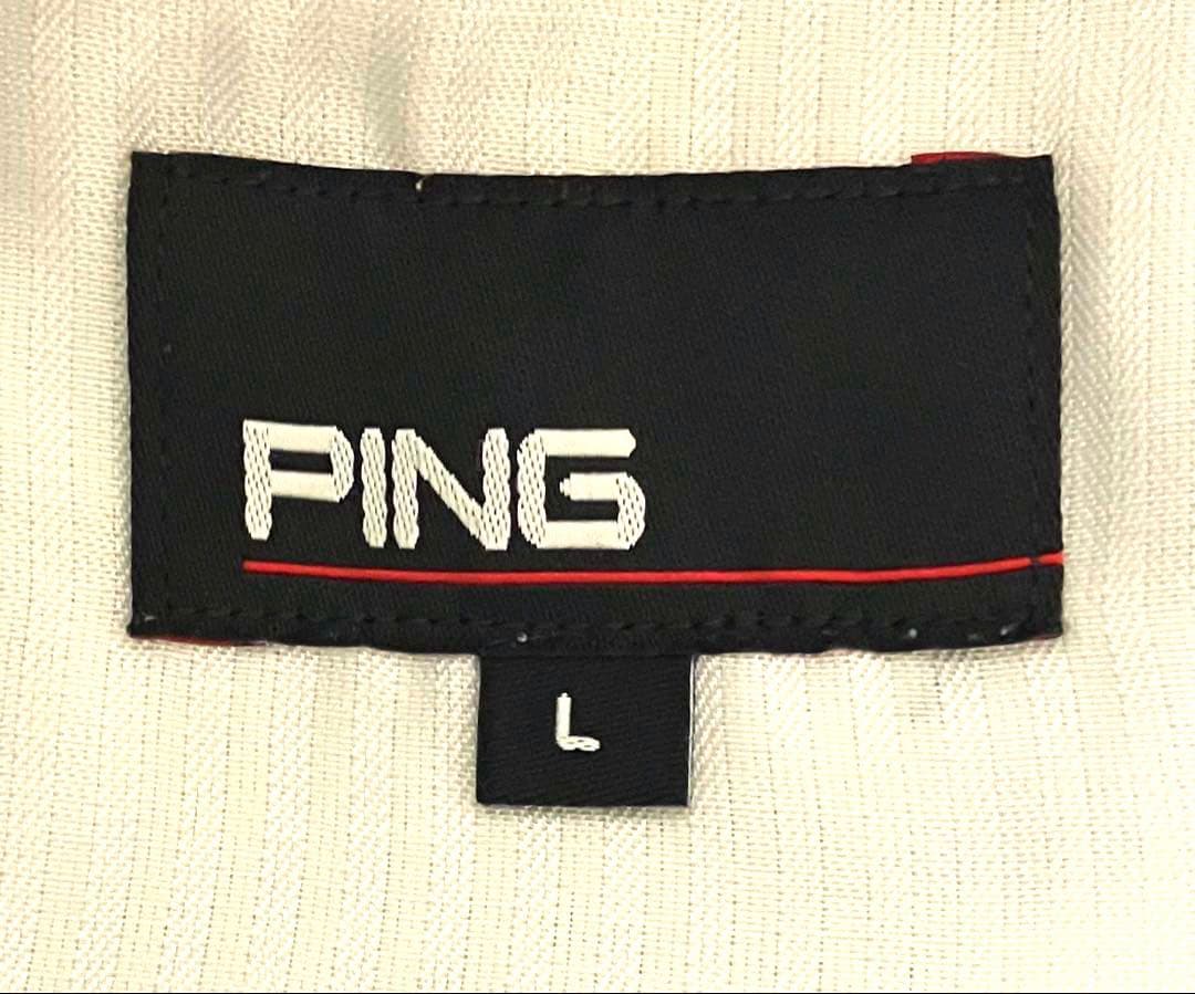 美品　PING　スウェット　ジョガーパンツ　黒　ストレッチ ブラック L