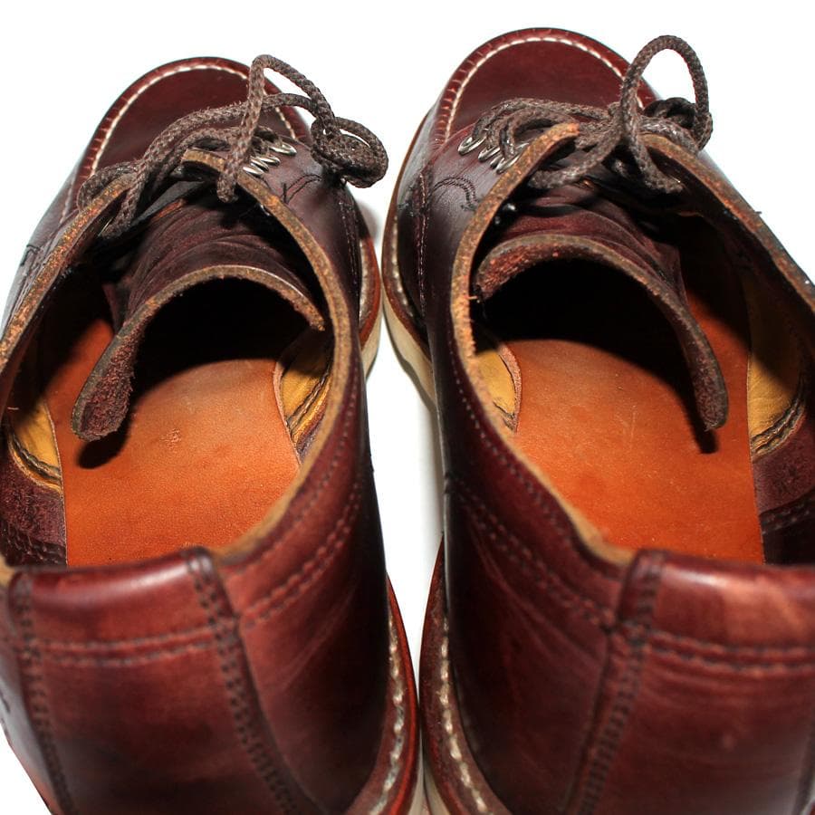 CHIPPEWA チペワ オックスフォード モックトゥ USA製 ブラウン