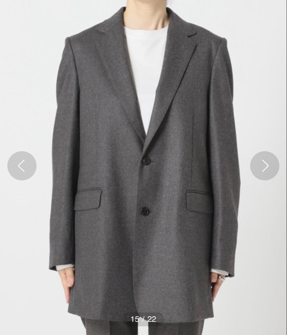 plage Big Tailored ジャケット グレー