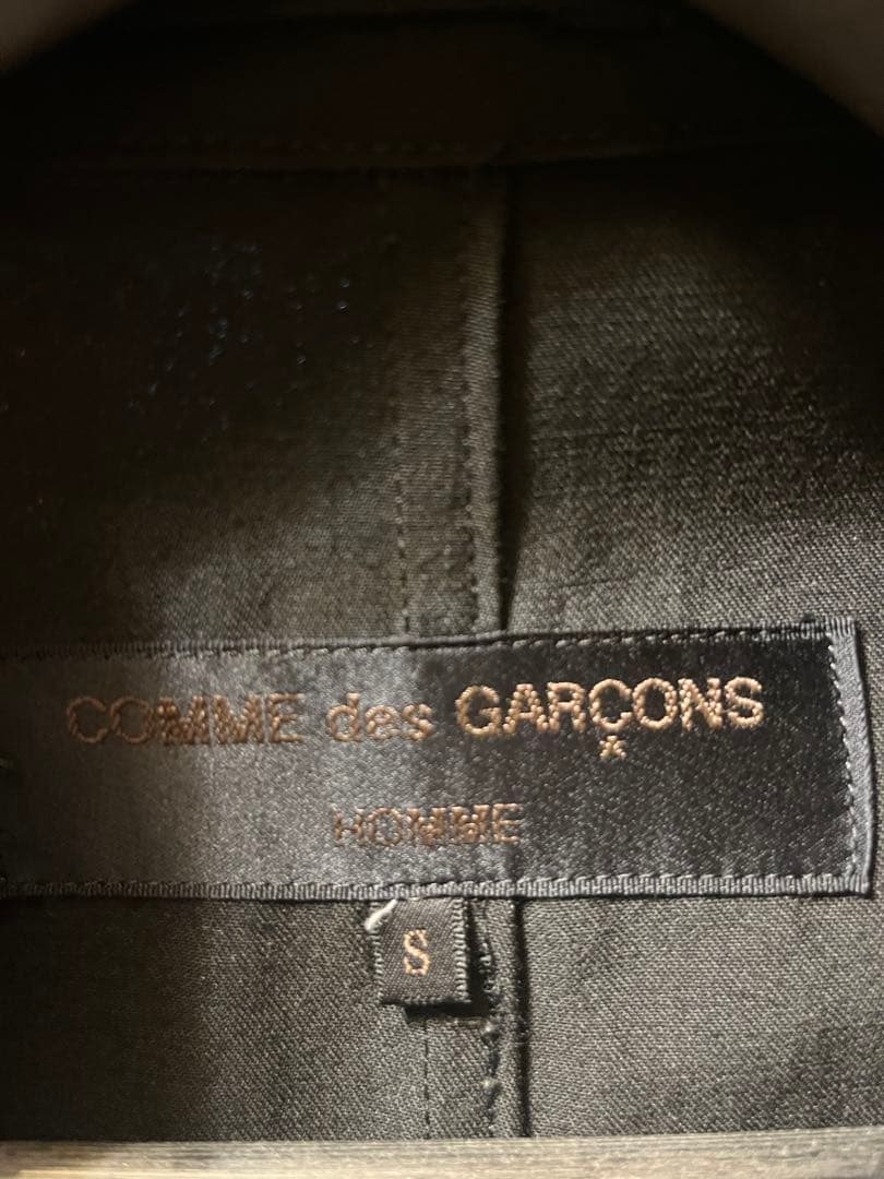 COMME des GARÇONS テーラードジャケット S ブラック