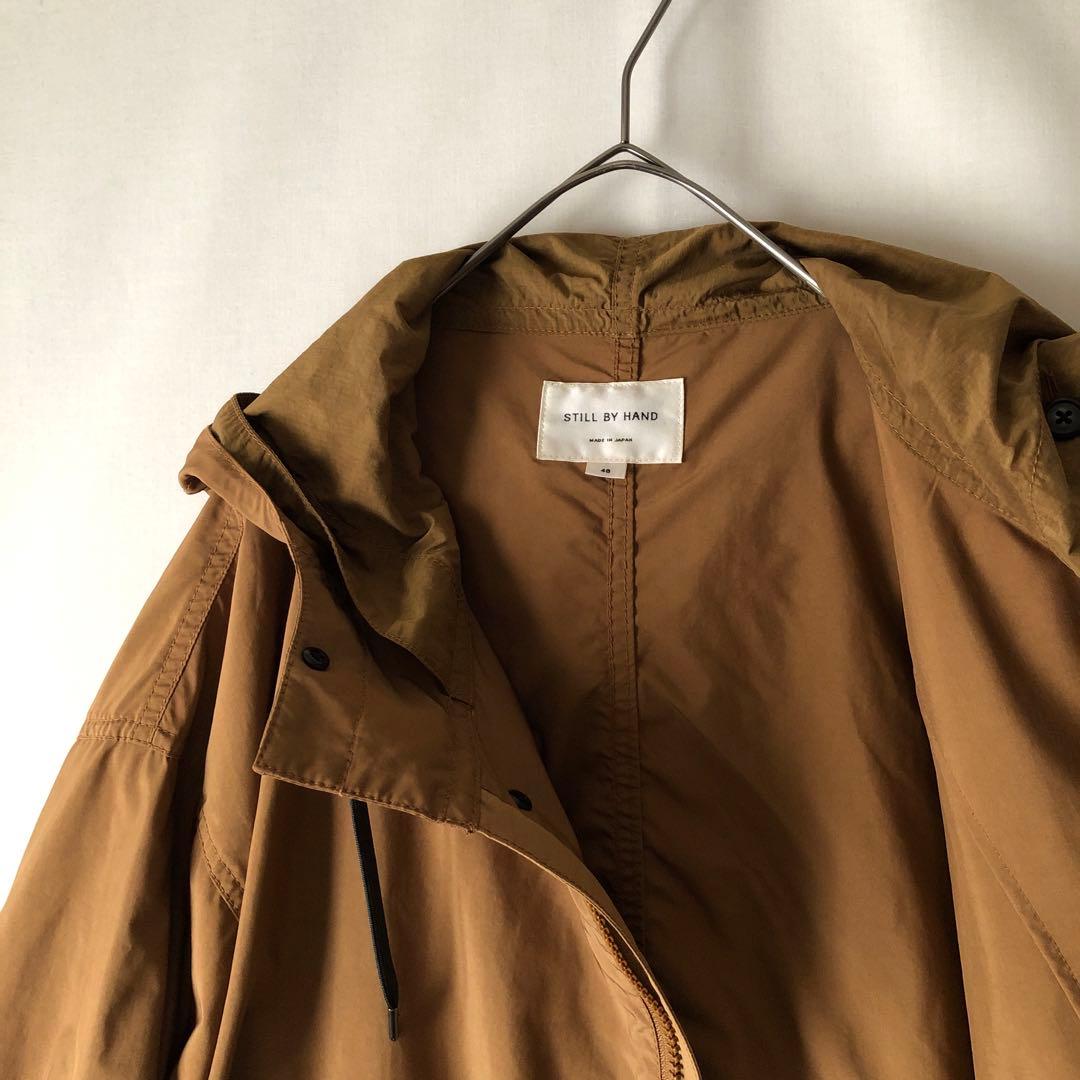 【春物】STILL BY HAND スティルバイハンド モッズコート 48 薄手