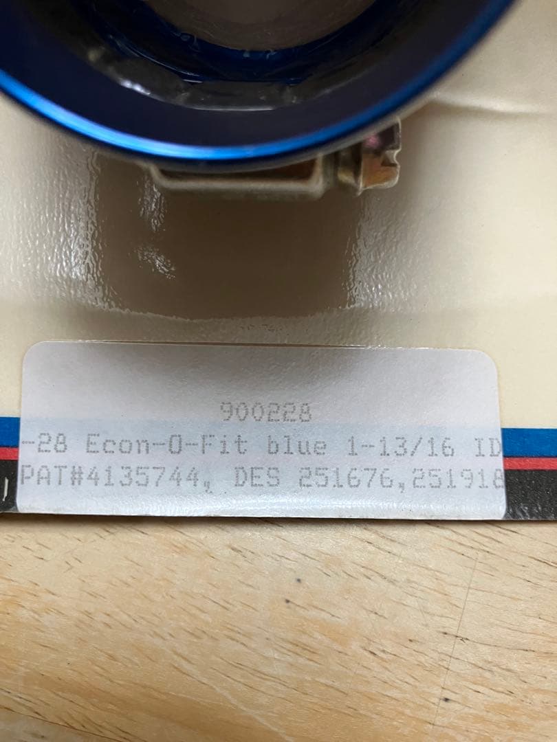 EARL'S アールズ エコノフィッティング ブルー 900228 新品未使用品