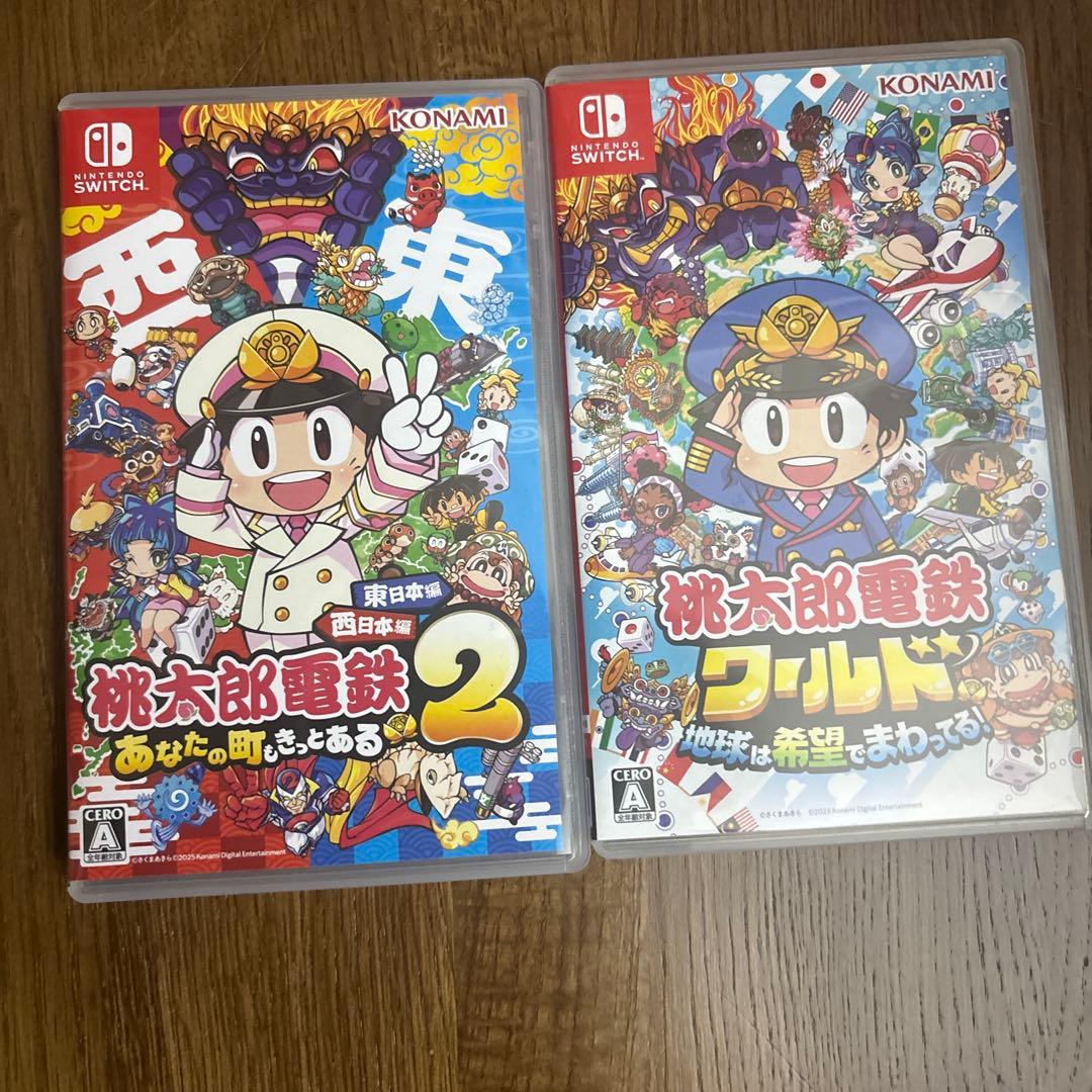 任天堂Switch 桃鉄ワールド ,2,2本セット