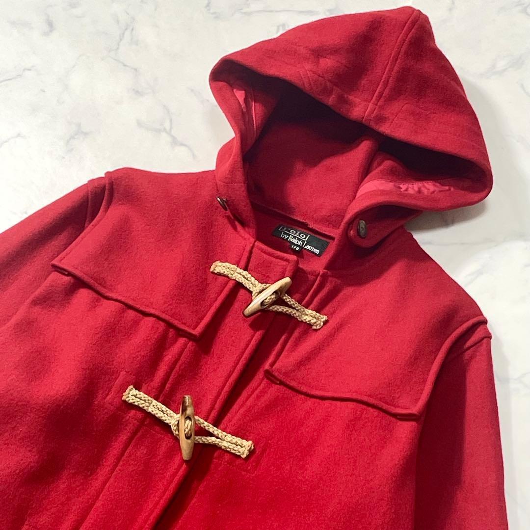希少色✨ ラルフローレン ヴィンテージ フーデット ダッフルコート