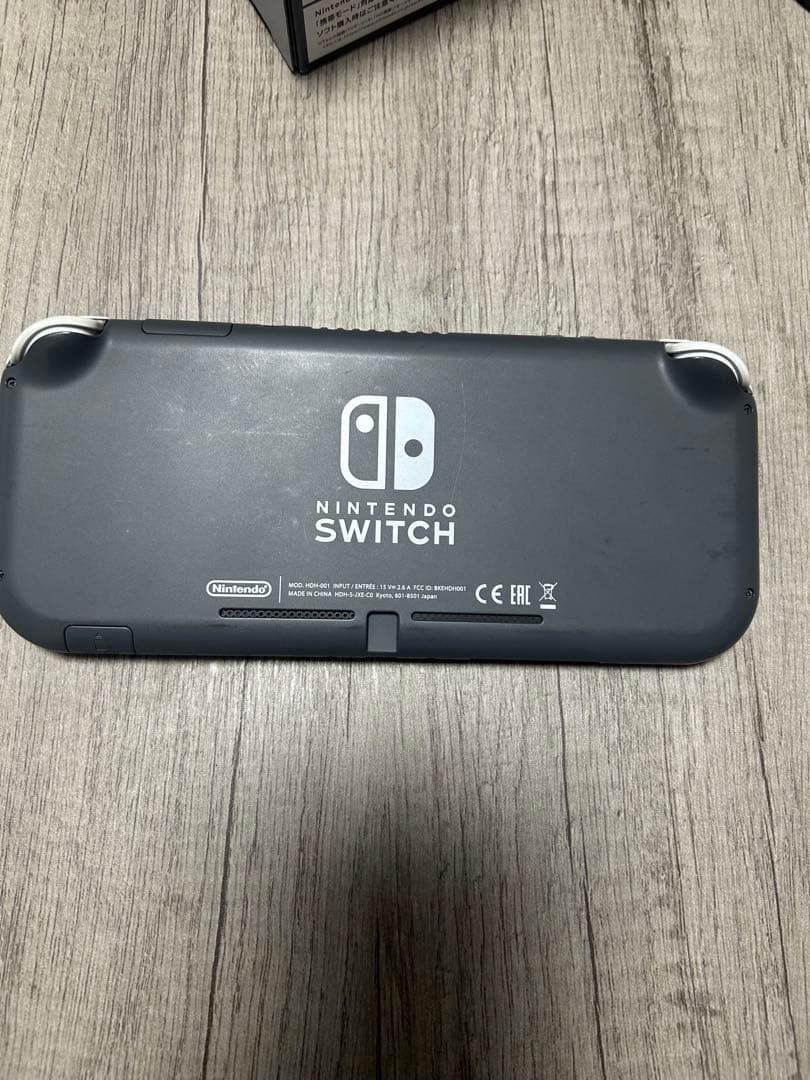 Nintendo Switch Lite グレー 本体 充電器付き