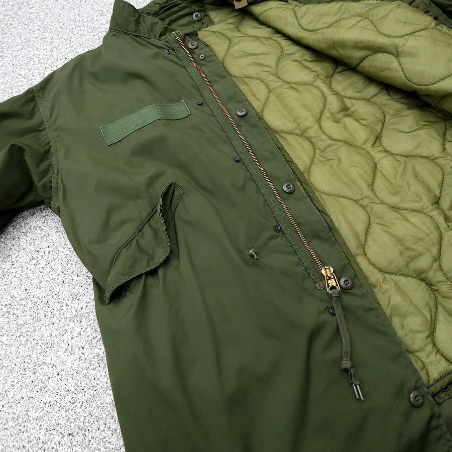 極上 M 1972年 米軍実物 M-65 モッズコート 三点セット 完品 87