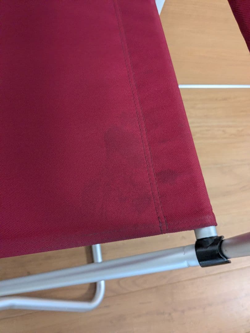 スノーピーク　FDチェアワイド　レッド　2脚セット　LV-077RD