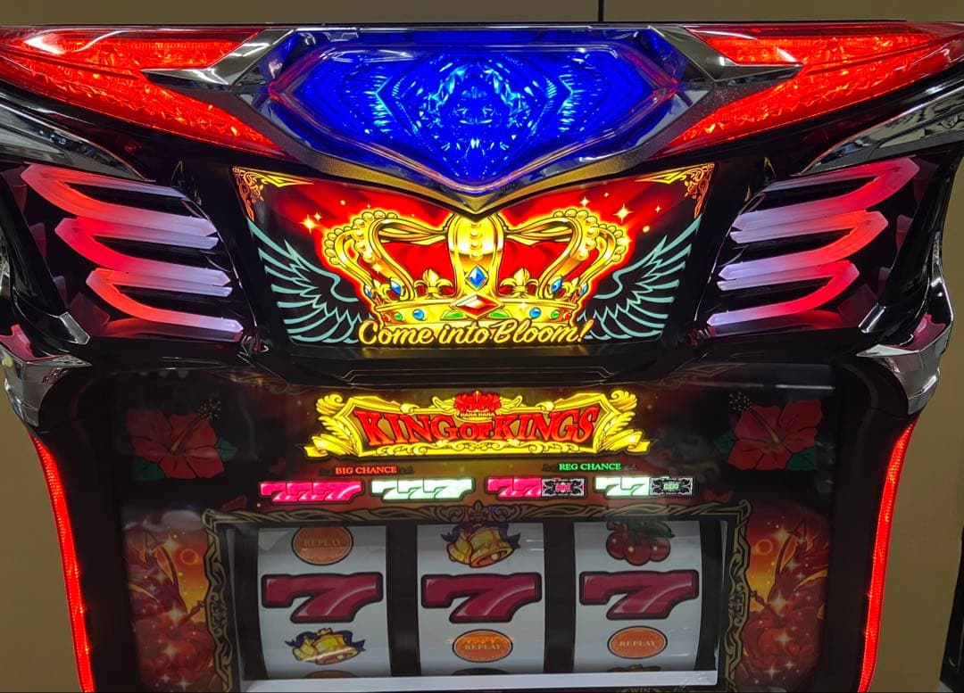 パチスロ実機 S キングハナハナ SP-30 不要機付 ⭕️送料無料⭕️