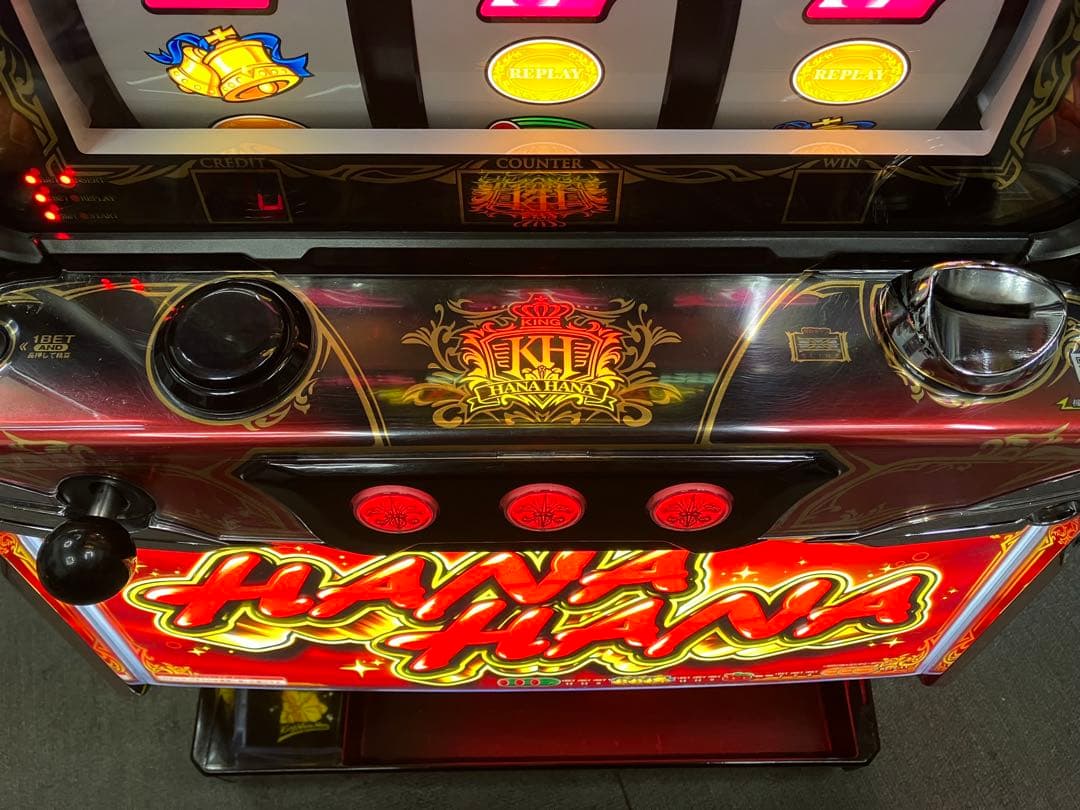 パチスロ実機 S キングハナハナ SP-30 不要機付 ⭕️送料無料⭕️